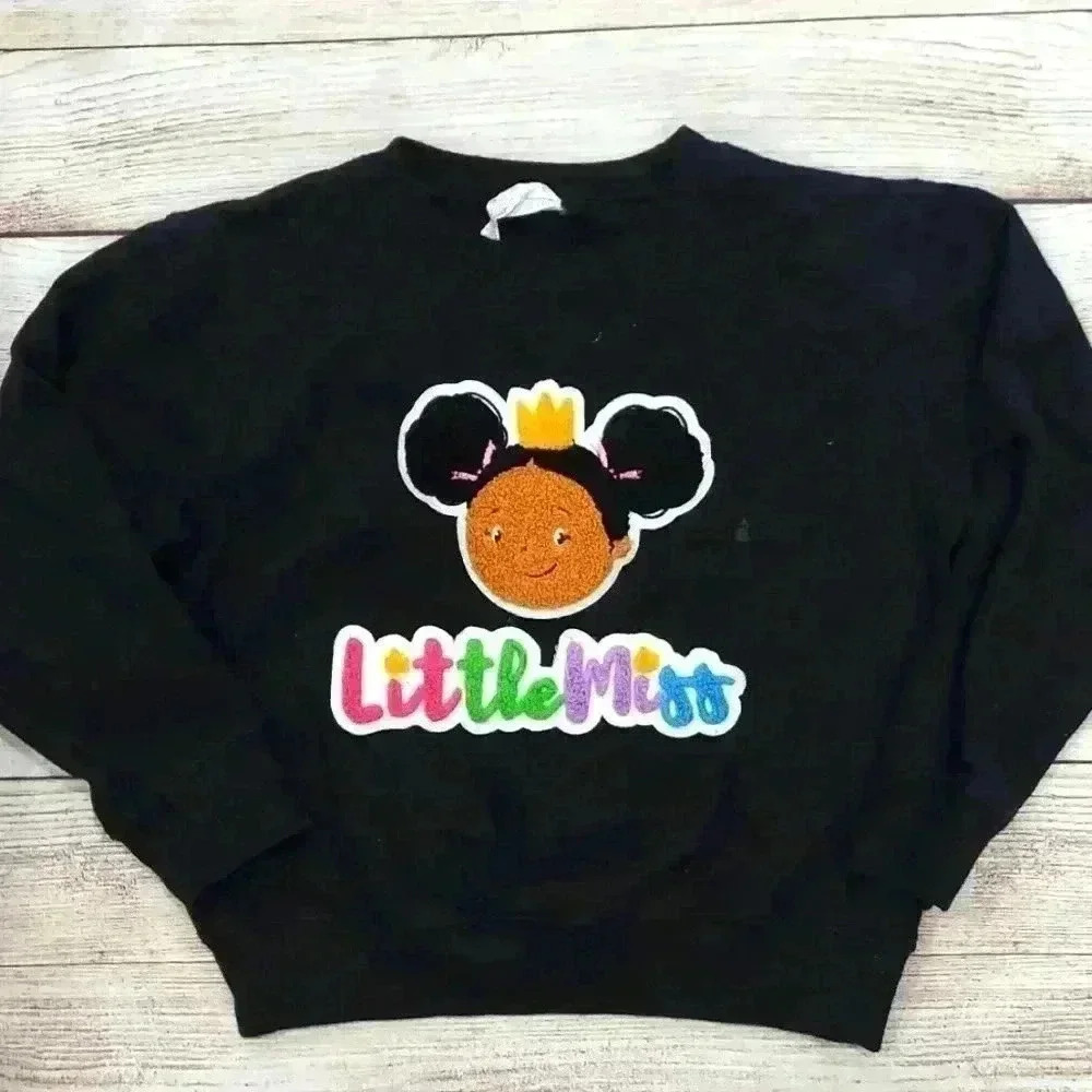 Black Sweater with Brown Skin Girl